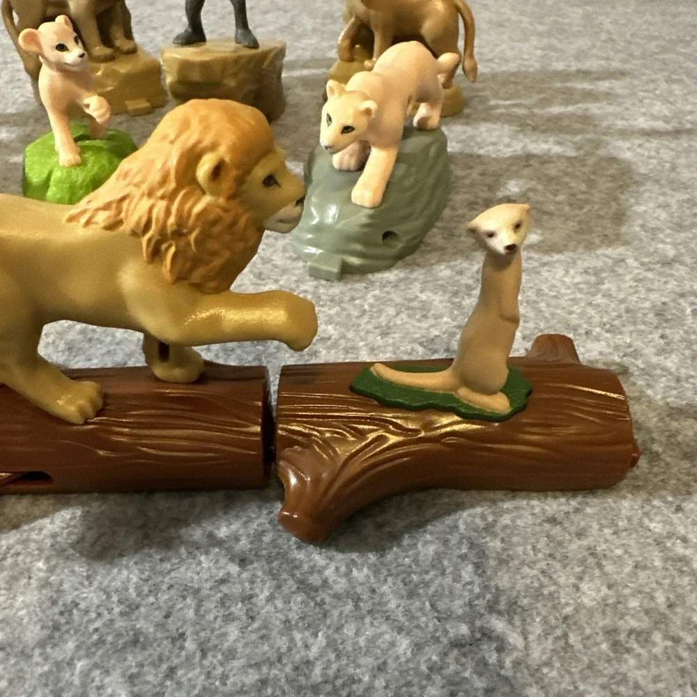 McDonald's Live Action Lion‎ King 2019 complete set of 10 pieces Cake Toppers